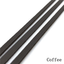 Load image into Gallery viewer, Wholesale 5mm 1 yards leather woven lace DIY hand made false velvet leather cord beading bracelet Jewelry Making