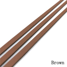 Load image into Gallery viewer, Wholesale 5mm 1 yards leather woven lace DIY hand made false velvet leather cord beading bracelet Jewelry Making