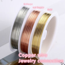 Load image into Gallery viewer, Gold Silver Jewelery Connectors Wire Findings Components For Jewelry Making Supplies Diy Materials Hand Made Accessories